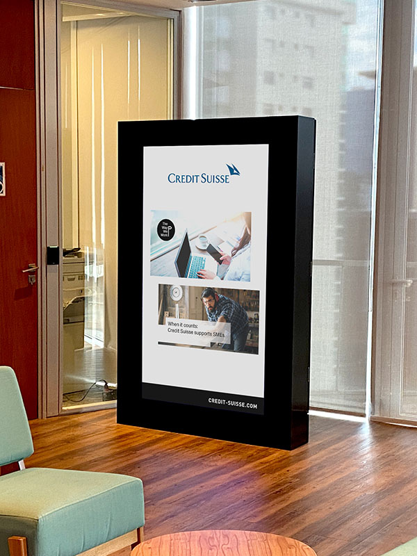 Credit Suisse Totem 75 polegadas