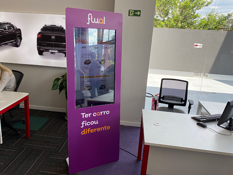 Flua Stellantis — detalhe da interface